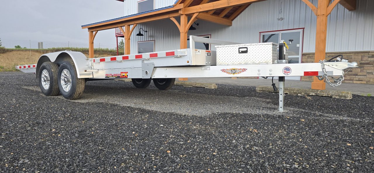 New 2026 H&H Trailers Aluminum Electric Tilt Low Profile Speed Loader / 82"x22' / 9900GVWR