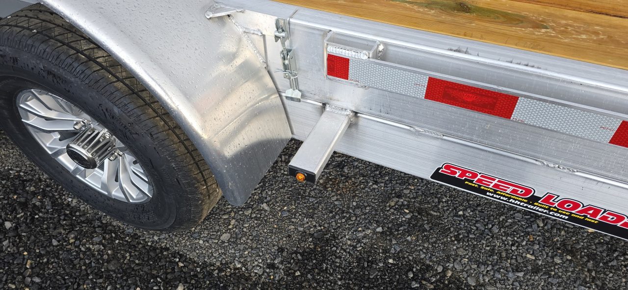 New 2026 H&H Trailers Aluminum Electric Tilt Low Profile Speed Loader / 82"x22' / 9900GVWR