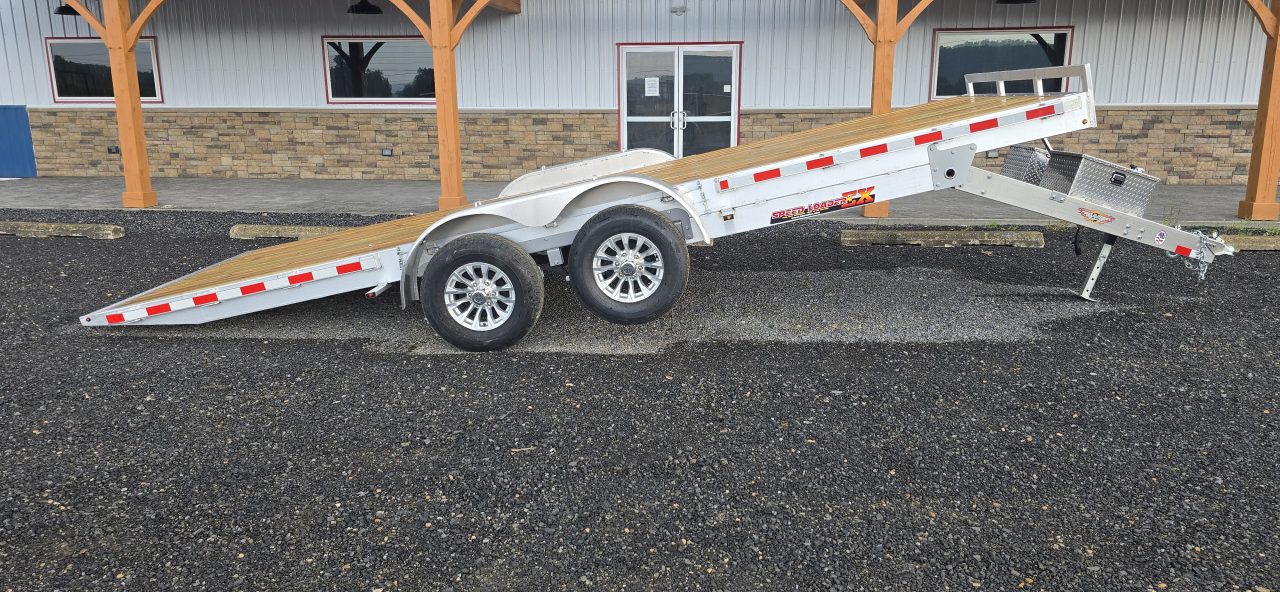 New 2026 H&H Trailers Aluminum Electric Tilt Low Profile Speed Loader / 82"x22' / 9900GVWR