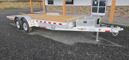New 2026 H&H Trailers Aluminum Electric Tilt Low Profile Speed Loader / 82"x22' / 9900GVWR