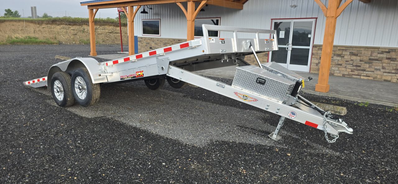 New 2026 H&H Trailers Aluminum Electric Tilt Low Profile Speed Loader / 82"x20' / 9900GVWR