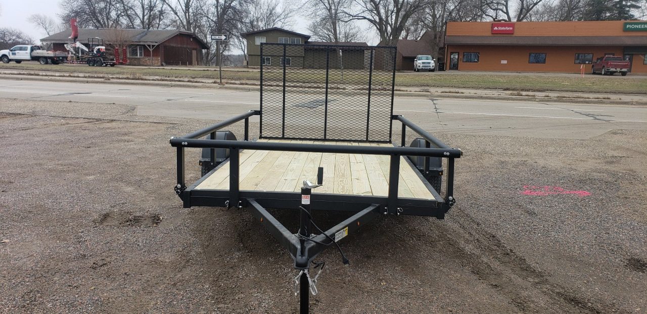 New 2026 Karavan 6x10 Utility Trailer with fold down sides