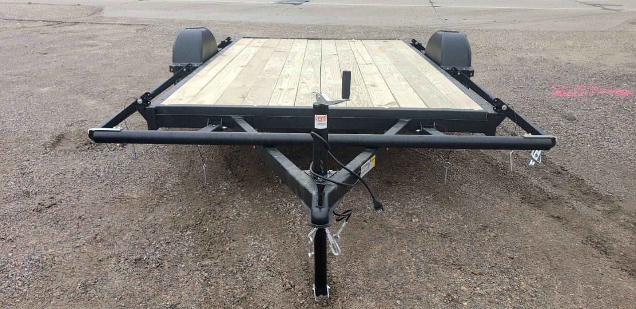 New 2026 Karavan 6x10 Utility Trailer with fold down sides