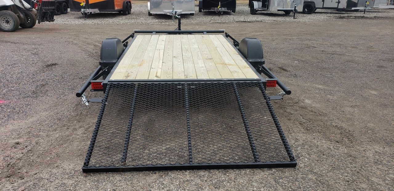 New 2026 Karavan 6x10 Utility Trailer with fold down sides