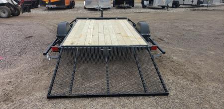 New 2026 Karavan 6x10 Utility Trailer with fold down sides