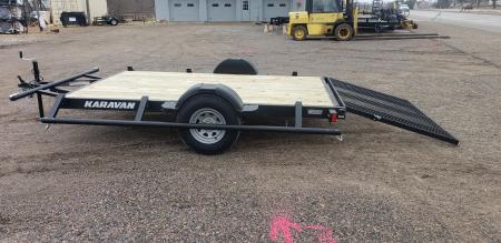 New 2026 Karavan 6x10 Utility Trailer with fold down sides