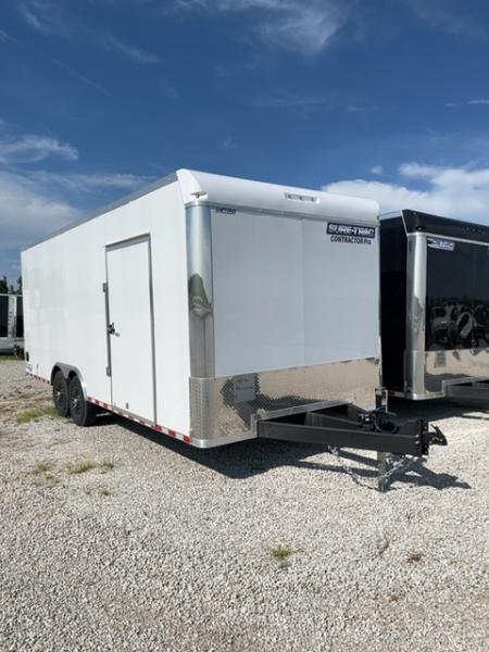 New 2026 Sure-Trac 8.5 x 22 Contractor Pro Enclosed Bullnose Cargo Trailer, 14K
