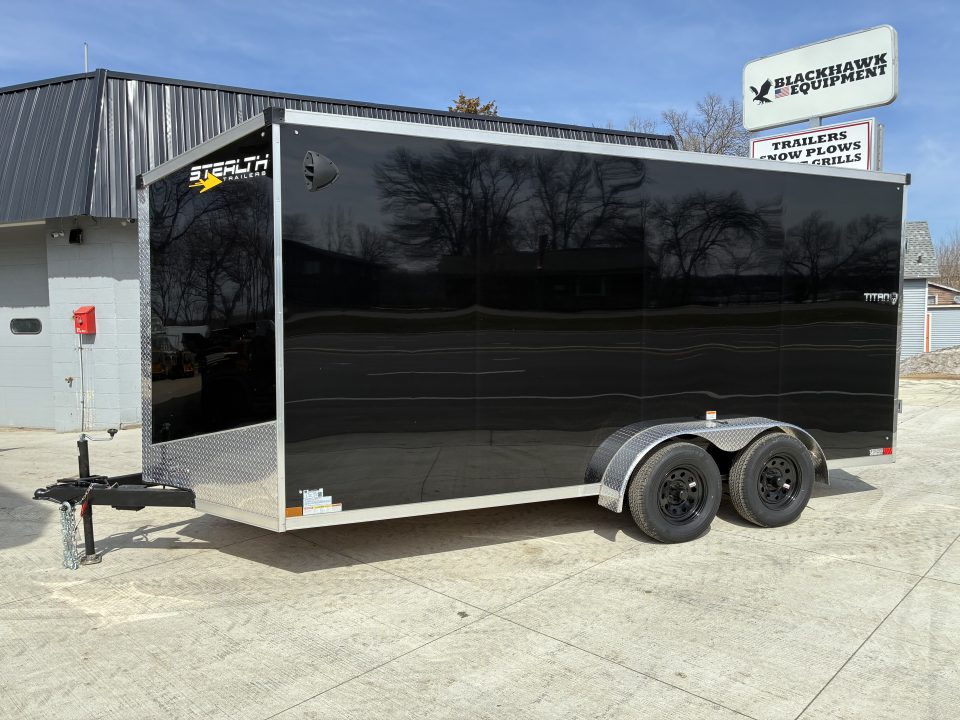 New 2026 Stealth 7x14 Stealth Titan Enclosed Cargo Trailer