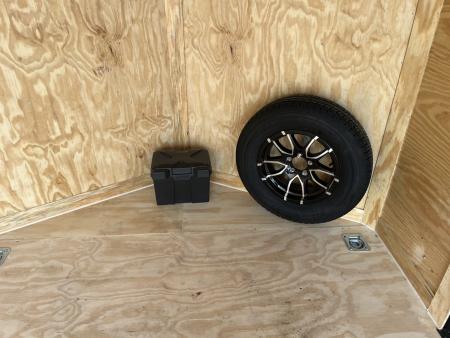 New 2026 Rock Solid Cargo 7' x 14' x 7' Cargo / Enclosed Trailer 7K Spoiler with Lights