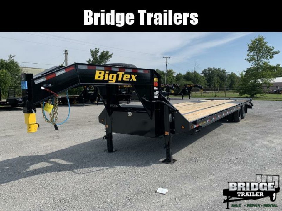 New 2026 Big Tex Trailers 22GN-35D5A-MR (30' + 5' X 102") 23.9K Mega Ramp Flatbed Trailer