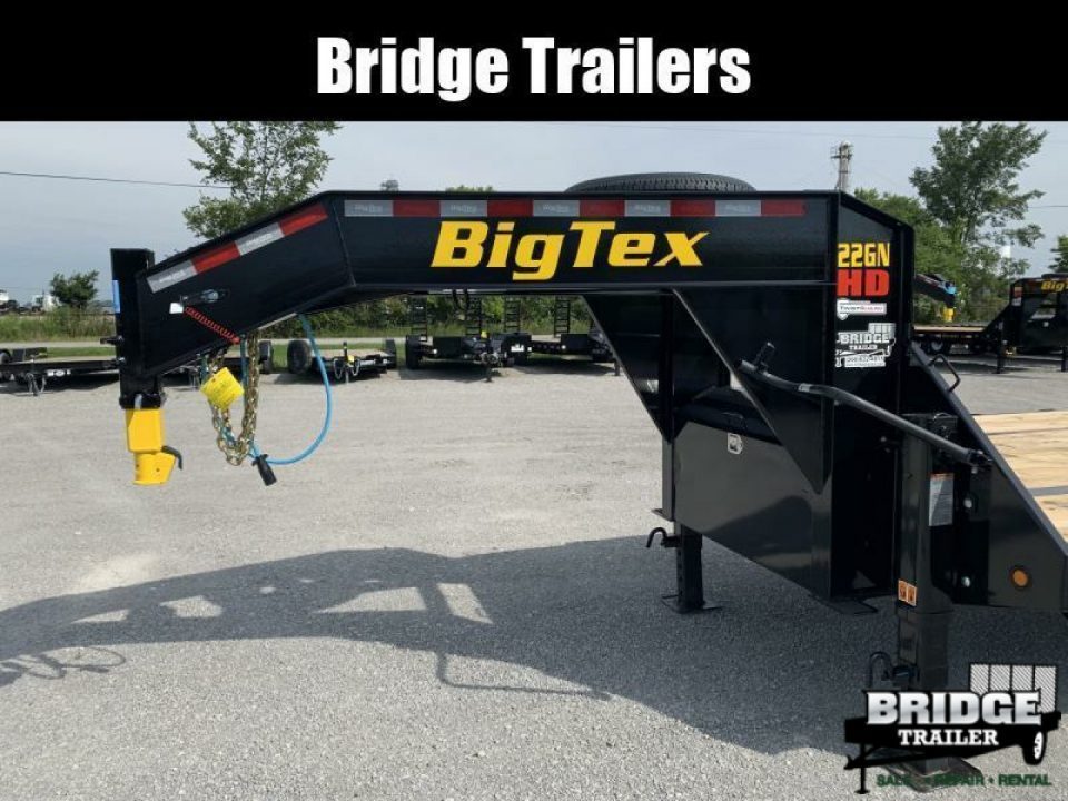 New 2026 Big Tex Trailers 22GN-35D5A-MR (30' + 5' X 102") 23.9K Mega Ramp Flatbed Trailer