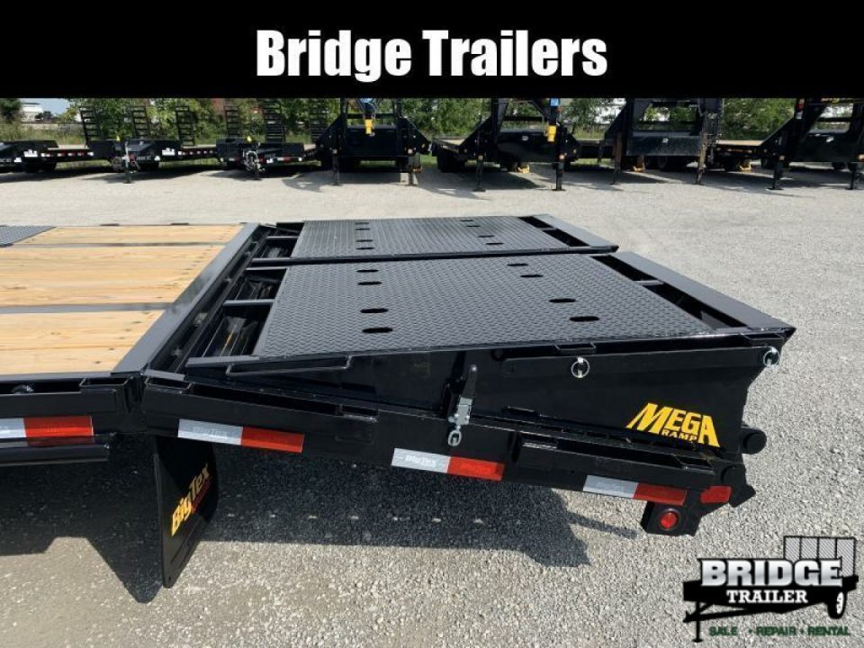 New 2026 Big Tex Trailers 22GN-35D5A-MR (30' + 5' X 102") 23.9K Mega Ramp Flatbed Trailer