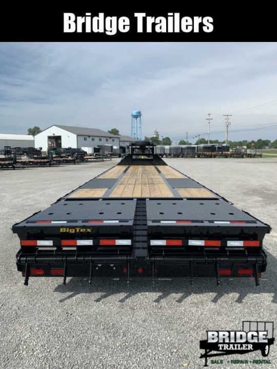 New 2026 Big Tex Trailers 22GN-35D5A-MR (30' + 5' X 102") 23.9K Mega Ramp Flatbed Trailer