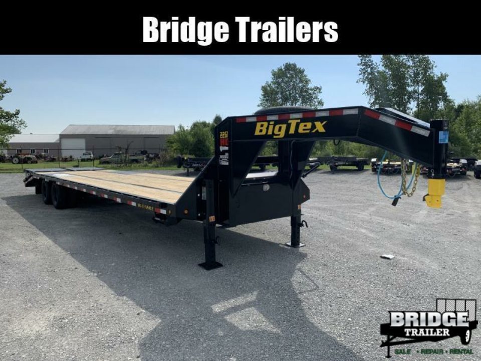 New 2026 Big Tex Trailers 22GN-35D5A-MR (30' + 5' X 102") 23.9K Mega Ramp Flatbed Trailer
