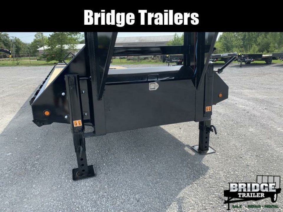 New 2026 Big Tex Trailers 22GN-35D5A-MR (30' + 5' X 102") 23.9K Mega Ramp Flatbed Trailer