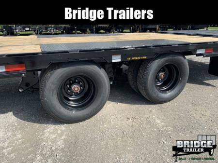New 2026 Big Tex Trailers 22GN-35D5A-MR (30' + 5' X 102") 23.9K Mega Ramp Flatbed Trailer