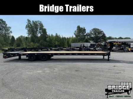 New 2026 Big Tex Trailers 22GN-35D5A-MR (30' + 5' X 102") 23.9K Mega Ramp Flatbed Trailer