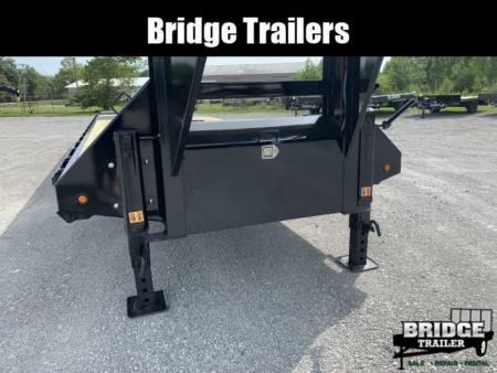 New 2026 Big Tex Trailers 22GN-35D5A-MR (30' + 5' X 102") 23.9K Mega Ramp Flatbed Trailer