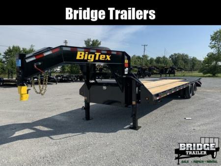 New 2026 Big Tex Trailers 22GN-30D5A-MR (25' + 5' X 102 ) 23.9K Mega Ramp Flatbed Trailer
