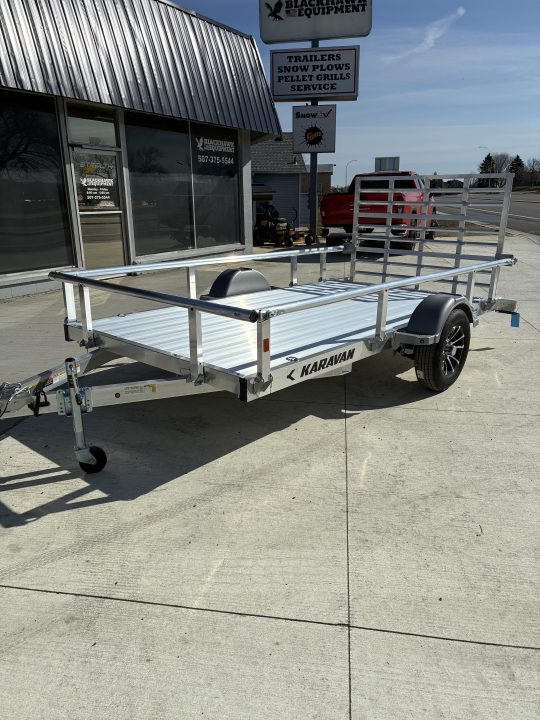 New 2026 Karavan 6x12 Aluminum Utility Trailer
