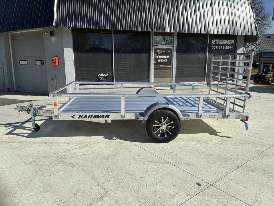 New 2026 Karavan 6x12 Aluminum Utility Trailer