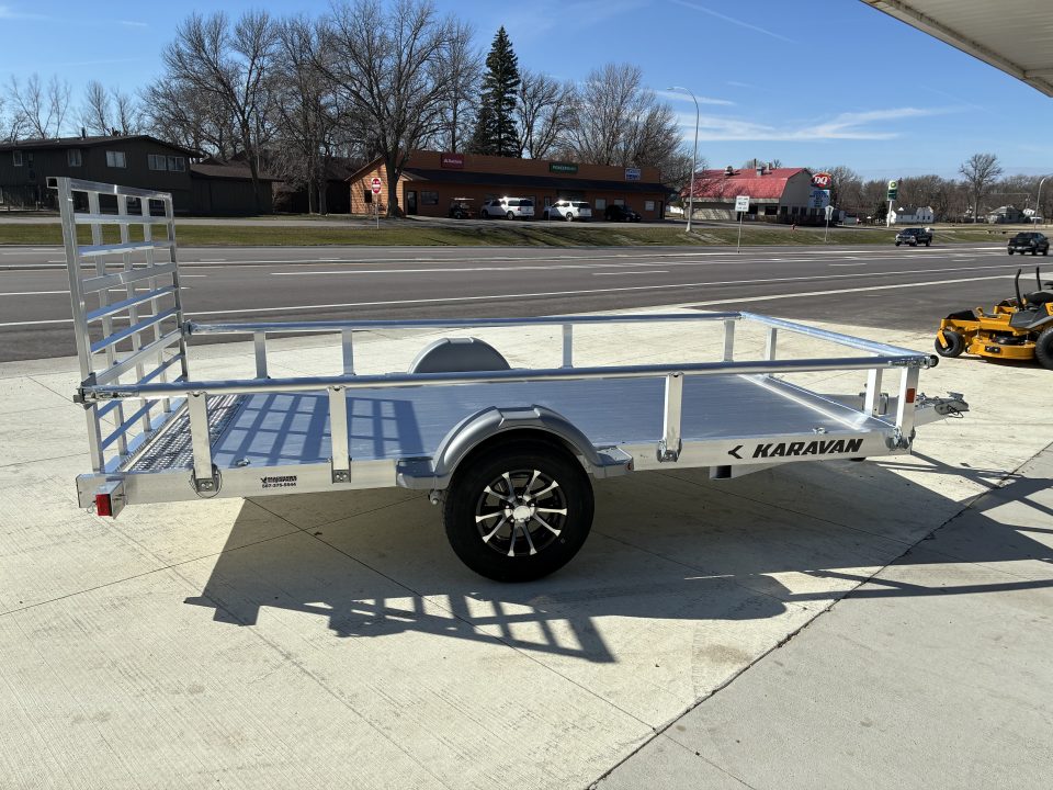 New 2026 Karavan 6x12 Aluminum Utility Trailer