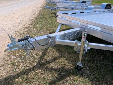 New 2027 Aluma 77 x 12 Heavy Single Axle Utility with Bi-Fold Tailgate, 2990lb. GVWR Utility Trailer
