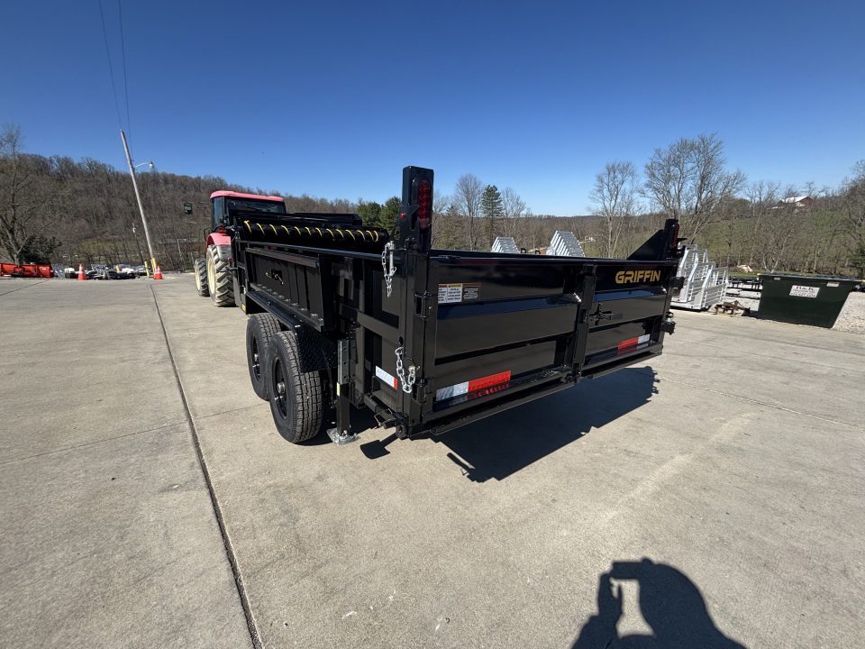 New 2026 Griffin Trailers GT 7 x 14 Low Profile Gooseneck Dump Trailer - Telescopic Cylinder - 14000# GVWR