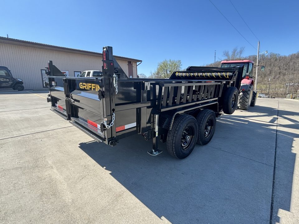 New 2026 Griffin Trailers GT 7 x 14 Low Profile Gooseneck Dump Trailer - Telescopic Cylinder - 14000# GVWR