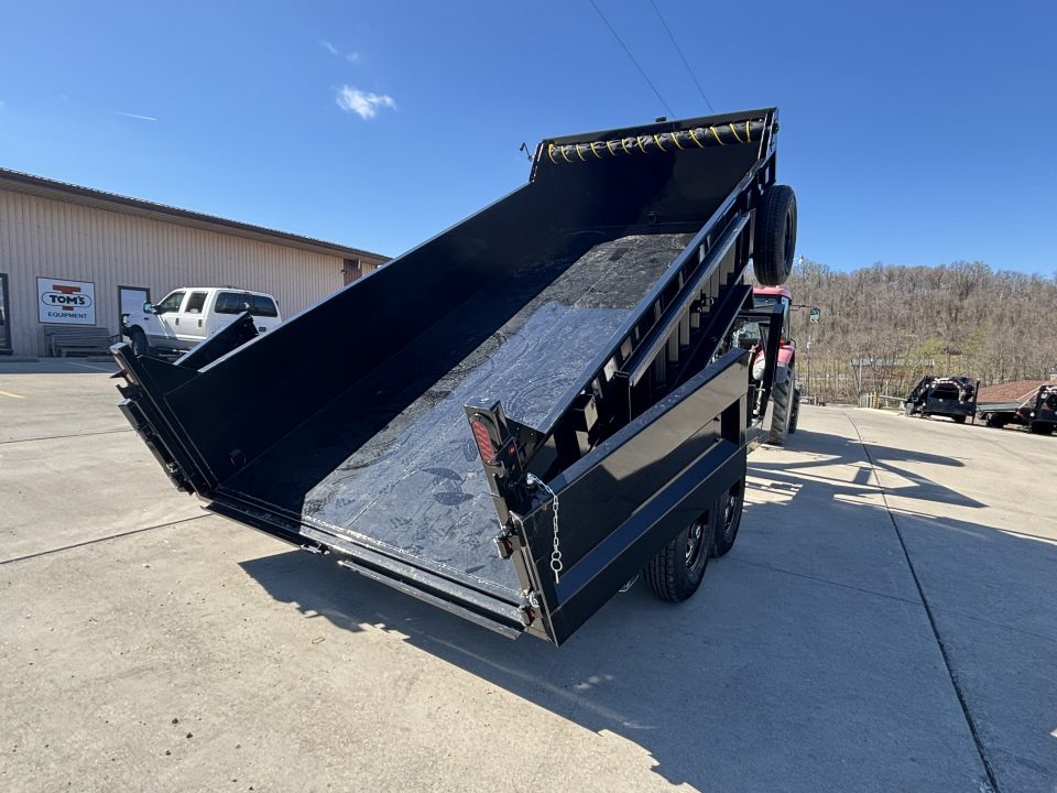 New 2026 Griffin Trailers GT 7 x 14 Low Profile Gooseneck Dump Trailer - Telescopic Cylinder - 14000# GVWR