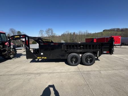 New 2026 Griffin Trailers GT 7 x 14 Low Profile Gooseneck Dump Trailer - Telescopic Cylinder - 14000# GVWR