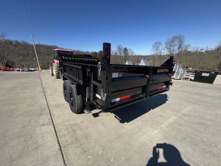 New 2026 Griffin Trailers GT 7 x 14 Low Profile Gooseneck Dump Trailer - Telescopic Cylinder - 14000# GVWR
