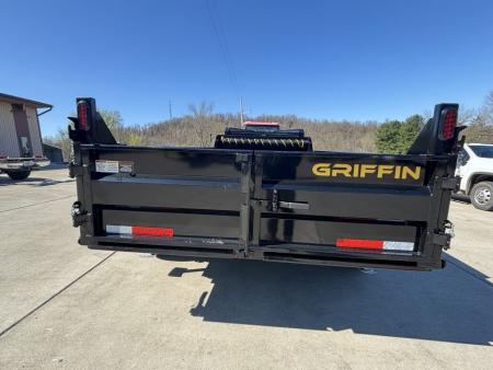 New 2026 Griffin Trailers GT 7 x 14 Low Profile Gooseneck Dump Trailer - Telescopic Cylinder - 14000# GVWR