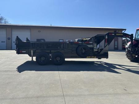 New 2026 Griffin Trailers GT 7 x 14 Low Profile Gooseneck Dump Trailer - Telescopic Cylinder - 14000# GVWR