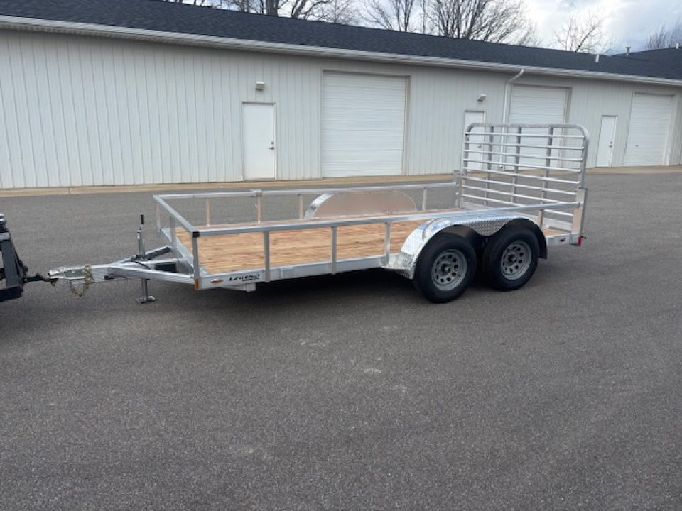 New 2026 Legend 7x14 Open Deluxe Utility Trailer
