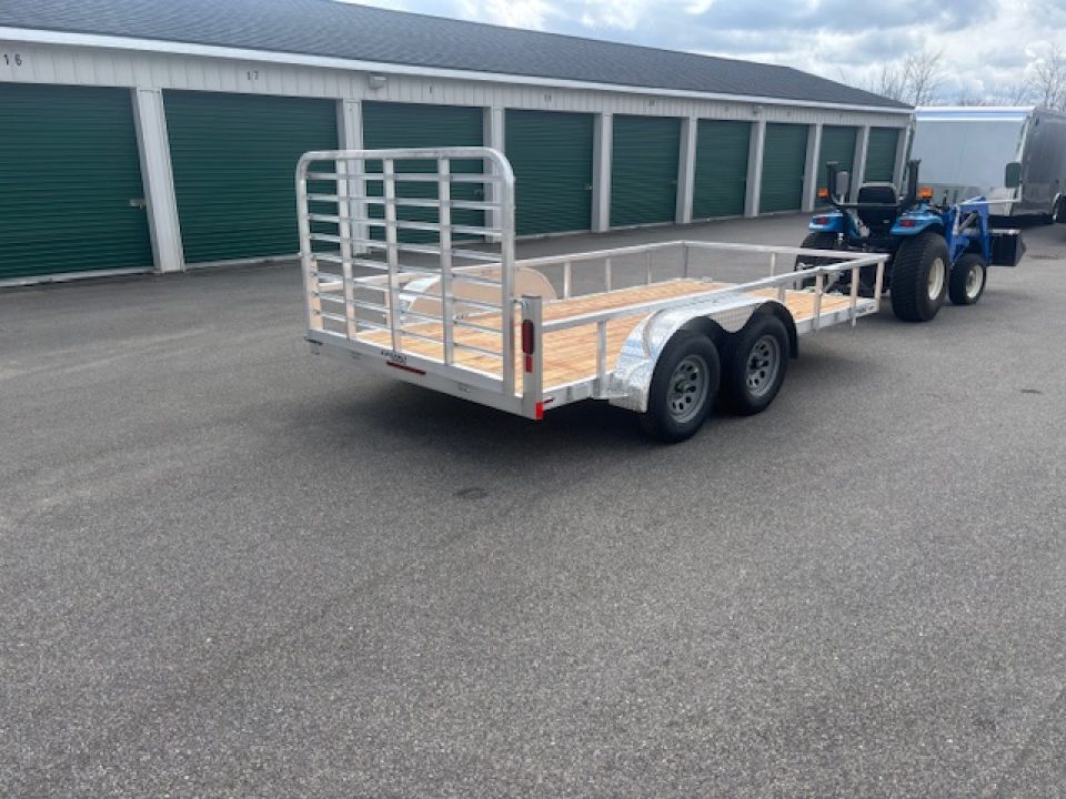 New 2026 Legend 7x14 Open Deluxe Utility Trailer
