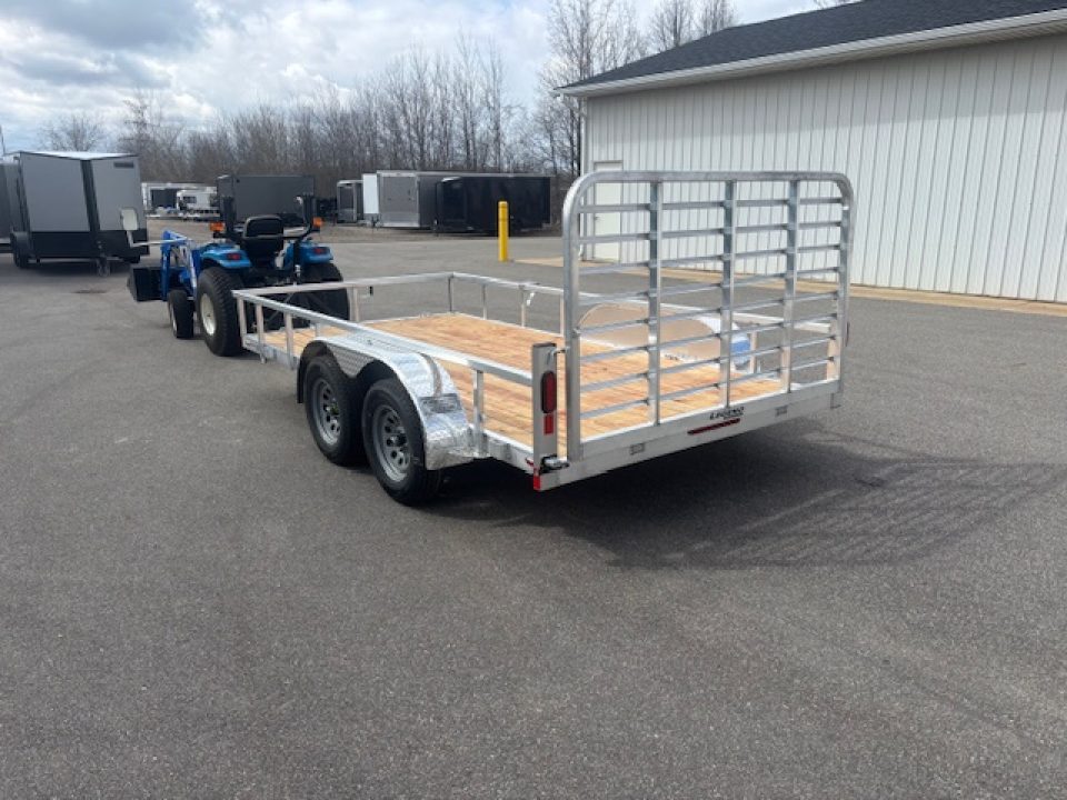 New 2026 Legend 7x14 Open Deluxe Utility Trailer