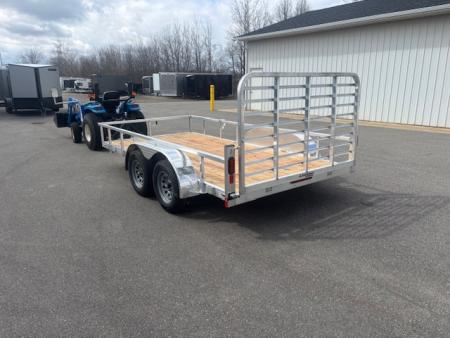 New 2026 Legend 7x14 Open Deluxe Utility Trailer