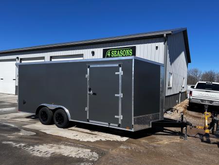 New 2026 Discovery Trailers 8.5x18 9.9k Gvwr Ramp door 78  Interior Height Cargo / Enclosed Trailer