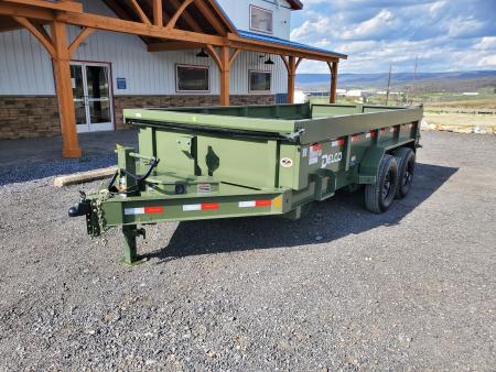New 2026 Delco Trailers D3 Dump Trailer / 14,000 GVWR / 83"X14' / 24" Sides