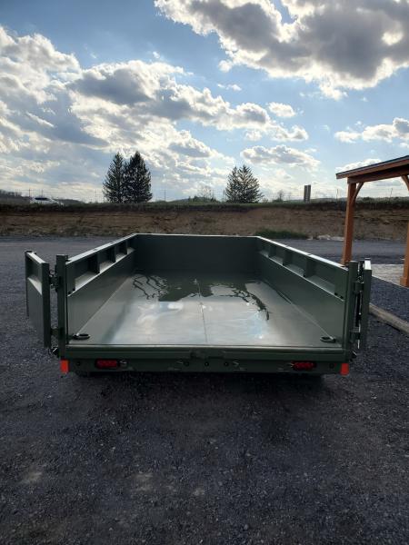 New 2026 Delco Trailers D3 Dump Trailer / 14,000 GVWR / 83"X14' / 24" Sides