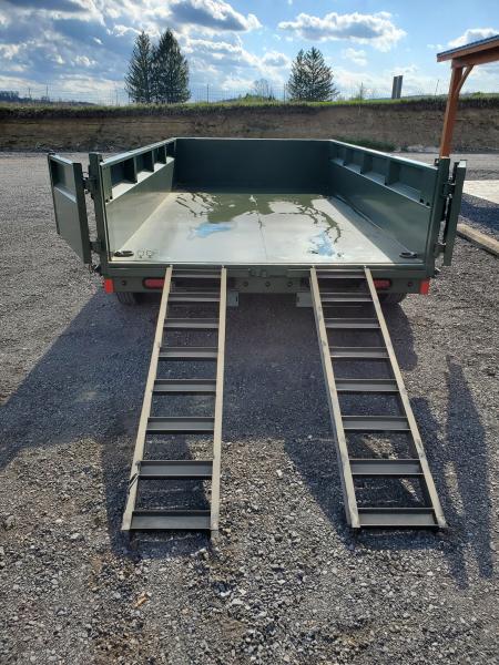 New 2026 Delco Trailers D3 Dump Trailer / 14,000 GVWR / 83"X14' / 24" Sides