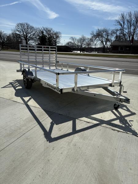 New 2026 Karavan 7x14 Aluminum Utility Trailer