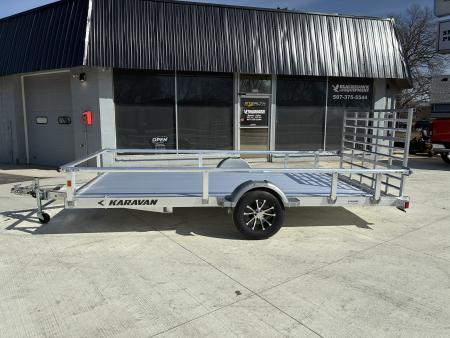 New 2026 Karavan 7x14 Aluminum Utility Trailer
