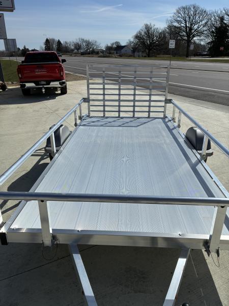 New 2026 Karavan 7x14 Aluminum Utility Trailer
