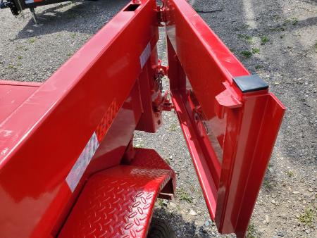 New 2026 Delco Trailers D2 Dump Trailer / 12,000 GVWR / 72"X12' / 21" Sides