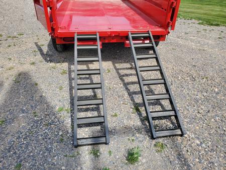 New 2026 Delco Trailers D2 Dump Trailer / 12,000 GVWR / 72"X12' / 21" Sides