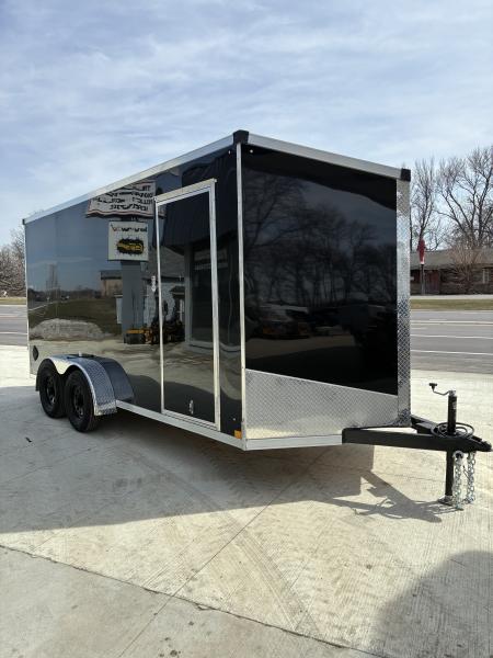 New 2026 Stealth 7.5x16 (7.4x16) Aluminum Enclosed Cargo / Enclosed Trailer