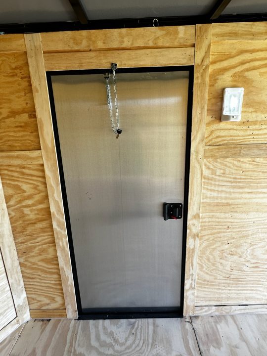 New 2026 Luxe 6X12-Enclosed Trailer-3500LB Single Axle-Black Poly-Blackout