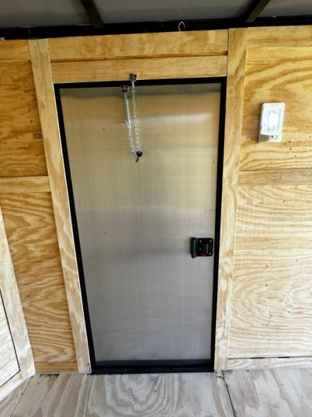 New 2026 Luxe 6X12-Enclosed Trailer-3500LB Single Axle-Black Poly-Blackout